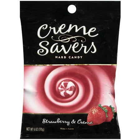 UPC 019000083937 product image for Mars, Inc MRS83930 Creme Savers Candies, Strawberry-Cream, 6oz | upcitemdb.com