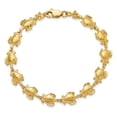 thumbnail image 4 of Primal Gold 14 Karat Yellow Gold Sea Turtle Link Bracelet, 4 of 4