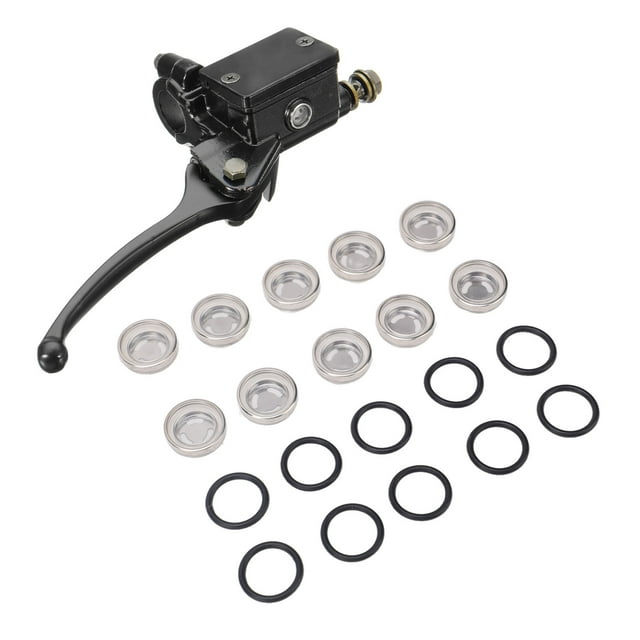 10pcs Motorcycle Brake Sight Glass, Brake Master Cylinder Reservoir Sight Gasket Set with O , Motorcycle Front Rear Brake Master for Most Motorcycles And ATVs