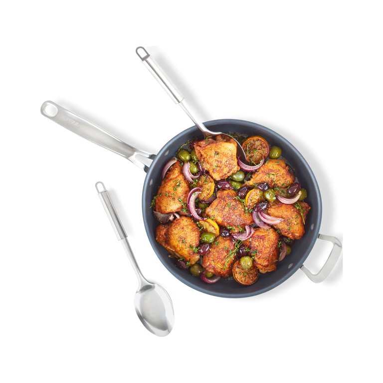 T-FAL Platinum Nonstick Jumbo Cooker 5 Quart – Induction Safe, Oven & Dishwasher Safe, 12-Year Durability-785640