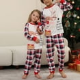 thumbnail image 6 of Christmas Family Matching Pajamas Sets, Warm & Loose & Skin-friendly, Long Sleeved Round Collar Pajamas 2Pcs Set, Xmas Festival Pjs, Christmas Theme Pajamas, 6 of 8