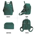 thumbnail image 2 of Deago Women Mini Backpack Purse Waterproof Nylon Fashion College Bag Casual Lightweight Travel Daypack (Green), 2 of 9