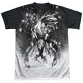 thumbnail image 1 of Jla - Sketchy Joker - Short Sleeve Black Back Shirt - XX-Large, 1 of 4