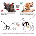 thumbnail image 3 of Arnés para perros HEELE, chaleco ajustable reflectante, a prueba de escape, M, 3 of 6
