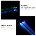 thumbnail image 4 of sweethay 2 piezas de baquetas luminosas, 12 colores, accesorios musicales alternativos, Material polimérico, mazos de percusión, banda para adultos Accesorios para instrumentos musicales sweethay OD026222-00, 4 of 6