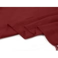 thumbnail image 2 of Bufande invierno pamujer Cáliforde rectángulo largo de punto con estilo Vino Tinto-Kintted 219x29cm/87x12, 2 of 5