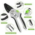 thumbnail image 2 of Garden Anvil Pruning Shears, 8" Pruning Scissors Heavy Duty with Ergonomically Design Handle, Labor-Saving Garden Clippers Hand Tools for Thick Dry branches and Dead Plants, 2 of 15