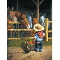 thumbnail image 2 of SUNSOUT INC - Friendly Persuasion - 500 pc Jigsaw Puzzle by Artist: Don Crook - Finished Size 18" x 24" - MPN# 36034, 2 of 5