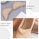 thumbnail image 3 of 2 pares de plantillas para rellenar la punta del zapato. Plantillas suaves para rellenar la punta del zapato. Rellenos reutilizables para zapatos demasiado grandes., 3 of 6