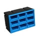 thumbnail image 5 of Organizador de cajones para baño, caja de herramientas para ferretería, cuentas y maquillaje 9 cuadrícula, 5 of 9