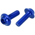 thumbnail image 4 of 20pcs M5 5mm Motorcycle Windscreen Screws Fairing Windscreen Screws Bolt Windshield Mounting Nuts Blue, 4 of 6