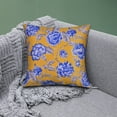 thumbnail image 2 of Throw Pillow Covers Pack of 4 for Living Room Table, Floral Printed Cushion Case, 20x20 inches - Yellow - Home Decor, 2 of 8