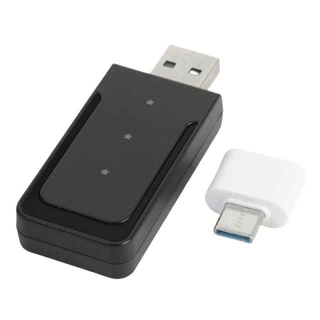 CarPlay Adaptateur Sans Fil Plug Play 5.0 WiFi Dongle Sans Fil pour IOS Auto Appels Mains Libres Diffusion en Continu de Musique Navigation