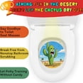 thumbnail image 3 of Faivykyd Luz de Objetivo de Inodoro para Entrenamiento de Potty con Proyección de Cactus, 3 of 7