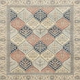 thumbnail image 1 of Ahgly Company Indoor Square Abstract Rose Purple Abstract Area Rugs, 6' Square, 1 of 6
