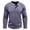 Dark Blue, variant on Dress Shirts Hvyesh Mens Shirts Long Sleeve Casual Classic Henley T-Shirts Lightweight Button Muscle Fit Tee Shirts