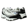 thumbnail image 2 of Skechers D'Lites Sneakers (Women) in Black/White, 2 of 4