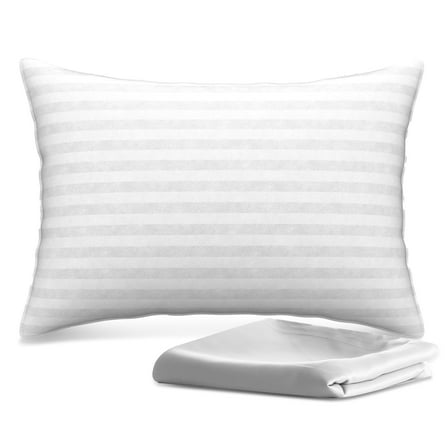 Cozy Jumbo Toddler Pillow with Pillowcase – 13x18 Inches – Soft, Hypoallergenic, and Supportive for Better Sleep