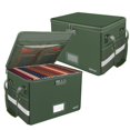 thumbnail image 1 of Caja para documentos ignífuga y con cerradura ENGPOW, portátil, paquete de 2, 1 of 9