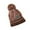 Brown, Blue, Gray, variant on 2-5 Years Boys Warm Knitted Hats for Baby Toddler Embroidered Dinosaur Beanies Cap Winter Pullover Cap for Boys