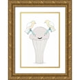 thumbnail image 1 of Ogren, Sarah 14x18 Gold Ornate Wood Framed with Double Matting Museum Art Print Titled - Ice Cream Soda, 1 of 4