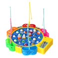 thumbnail image 1 of Juego de plato de pesca giratorio con música eléctrica, juguetes para bebés, niños y niñas, juguetes de pesca, 1 of 6