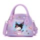 thumbnail image 3 of Sanrio-Bolsa de cosméticos de Pu con dibujos animados Kt Melody Kulomi, bolso de mensajero, bolso de hombro, 3 of 4