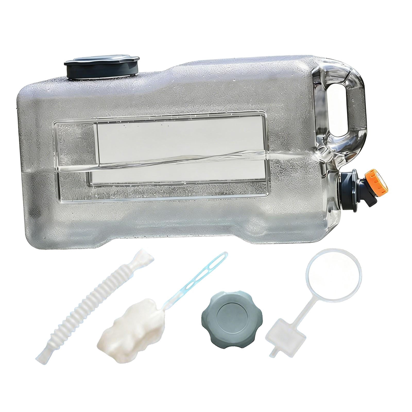 GARENDE Camping Water Jug with Spigot Portable Hydration Bucket for Emergency RV Car 25L
