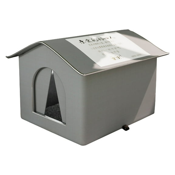 Outdoor Garden Cats Shelter Strays Cats Protective Nest from Rain and Cold Prevent