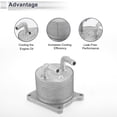 thumbnail image 4 of Enfriador de aceite del motor Unique Bargains para Mitsubishi Outlander 07-11 No.2920A017 Trans Cooler 1 Pc, 4 of 6