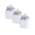 thumbnail image 1 of Árboles Decorativos para la Decoración Del Hogar, 3Pcs White Foam Christmas Ornaments 8cm Lightweight Shatterproof Tree Decorations, Festive Party Home Decor, Ornamentos Blancos para el Árbol de Navid, 1 of 8