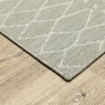 thumbnail image 2 of Oriental Weavers Portofino Area Rug 670H4 Outdoor Grey Rows Banded 1' 10" x 7' 3" Rectangle, 2 of 2