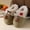 Green, variant on Cherry Bear Fluffy Slippers for Women, Open Back Warm Non-Slip Indoor House Shoes, Plush Furry Winter Home Footwear with Soft Cushioned Sole, Cute Cozy Slippers for Bedroom Daily