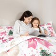 thumbnail image 5 of Castle Fairy 2-Piece Twin Size Comforter Set, Bow Gingerbread and Deer Christmas Print, 5 of 8