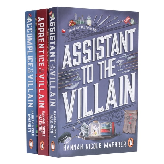 Assistant to the Villain Series By Hannah Nicole Maehrer 3 Books - Fiction - Paperback