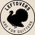 thumbnail image 2 of CafePress - Leftovers Are For Quitters Tote Bag - Unisex Canvas Tote Bag, Beige, 1-Piece, 2 of 6