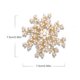 thumbnail image 2 of Jumpingount Copo de nieve perla broche gran accesorio de moda exquisita mujer chica joyería Collar vestido Pin boda fiesta de noche Ropa, zapatos y accesorios Miscelánea Jumpingount AP018639-00, 2 of 6