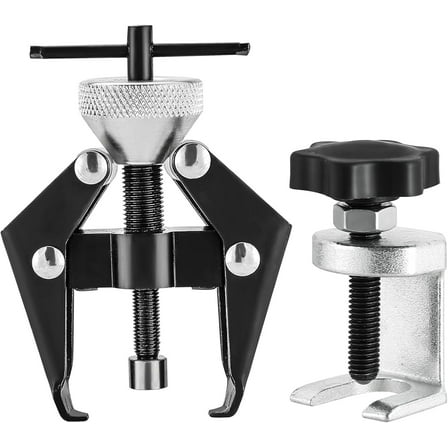 Professional 3-in-1 Automotive Puller Kit, Heavy-Duty Removal Tool for Windshield Wiper Arms, Battery Terminals and Bearings