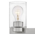 thumbnail image 3 of 3 Light Bath Vanity In Transitional Style 21.5 Inches Wide By 7 Inches High-Brushed Nickel Finish-Clear Glass Color-Halogen Lamping Type Hinkley, 3 of 8