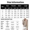 thumbnail image 3 of Women's V Neck Sweaters Long Sleeve Lightweight Knit Pullover, Dressy Casual Top Beige 2XL, 3 of 6