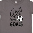 thumbnail image 4 of Inktastic Girls Gotta Have Goals Soccer Girls Toddler T-Shirt, 4 of 5