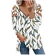 thumbnail image 1 of Camisas Para Mujer Camisetas de Gran Tamaño Manga Larga Estampado de Moda Camiseta Suelta Blusa Cuello en V Tops Casuales Odeerbi ODB134116, 1 of 6