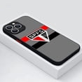 thumbnail image 3 of Club S-SAO-Paulo FC For Apple iPhone 15 14 13 12 11 mini Pro Max 8 7 6S 6 XR X XS Plus Frosted Translucent Phone Case, 3 of 5