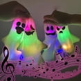 thumbnail image 4 of Grande Économie, HWRETIE Décoration Cicatrice Fantôme Halloween, Poupée Maison Hantée, Accessoires avec Voix Animée en Mouvement, Accessoires pour Fête Intérieure Extérieure Halloween Suspendus Lumineux, 4 of 6