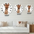 thumbnail image 4 of Designart 1 in Quartz Farmhouse Wall Clock, 4 of 5