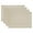 Ivory, variant on Fennco Styles Solid Color Laser-Cut Hemstitch Design Table Placemats 13" W x 19" L, Set of 4 - Classic Table Mats for Dining Table Décor, Banquets, Holiday, Family Gathering and