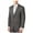 Grey - charcoal, variant on Michael Kors Mens Suit Two Button Blazer Jacket, Grey, 40 Long