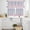 Pink, variant on Colorful Stripe Kitchen Curtains Sets for Windows 36 Inch Length, Modern Pink Purple Blue Vertical Striped Rod Pocket Window Treatments Tier Curtains and Valances Set for Bedroom/Bathroom