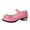 Pink, variant on enyan Toddler Girls Dress Shoes Ballet Shoes Girl Flats Princess Wedding Shoes(Black,3)