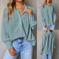 thumbnail image 6 of FARYSAYS Long Sleeve Blouses for Womens Button Down Blouses Plus Size Long Sleeve Formal Work Blouse Top Victorian Blouse, 6 of 10